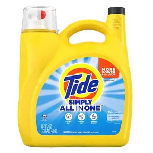 Tide Simply All-In-One Liquid Laundry Detergent - Refreshing Breeze, 153 loads/167 oz.