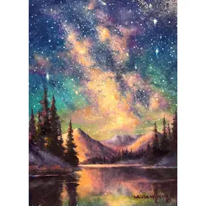 Starry Night - Night Music Diamond Painting Kit