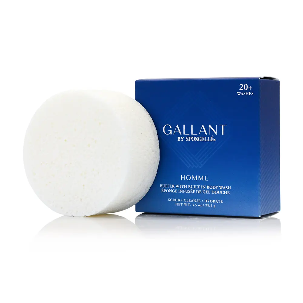 Spongelle Homme Collection Gallant Body Buffer Soap Sponge