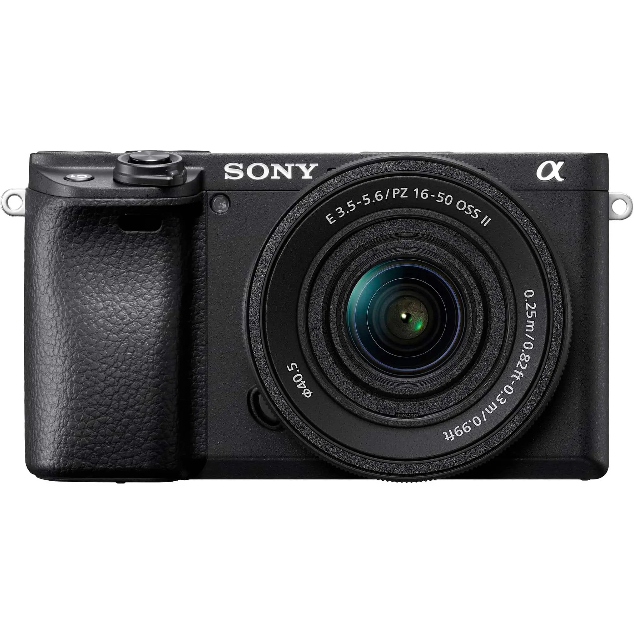 Refurbished - Sony Alpha a6400 Mirrorless Camera with E PZ 16-50mm f/3.5-5.6 OSS II Lens, Black
