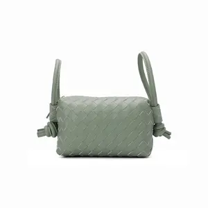 SADI versatile women’s woven basket bag, shoulder/handheld/crossbody, AAS30507