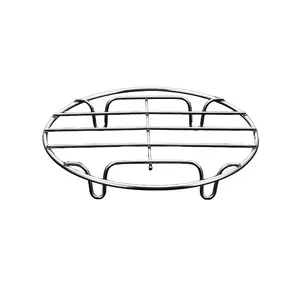 1pc Premium Stainless Steel Steaming Rack - 7.87'' Single Layer Grill Grille for Healthy Cooking - Heat Resistant and Easy to Use - Perfect for Home Kitchen Kitchenware Cookware