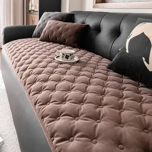 1 Piece Modern Stylish Classic - Soft & Skin-Friendly Sofa Cushion, Non-Slip, Dustproof, Scratch-Resistant & Pet-Friendly Sofa Couch Protector, Fits 1/2/3/4 Seater Sofas, All-Season Living Room Sofa Cover, Machine Washable