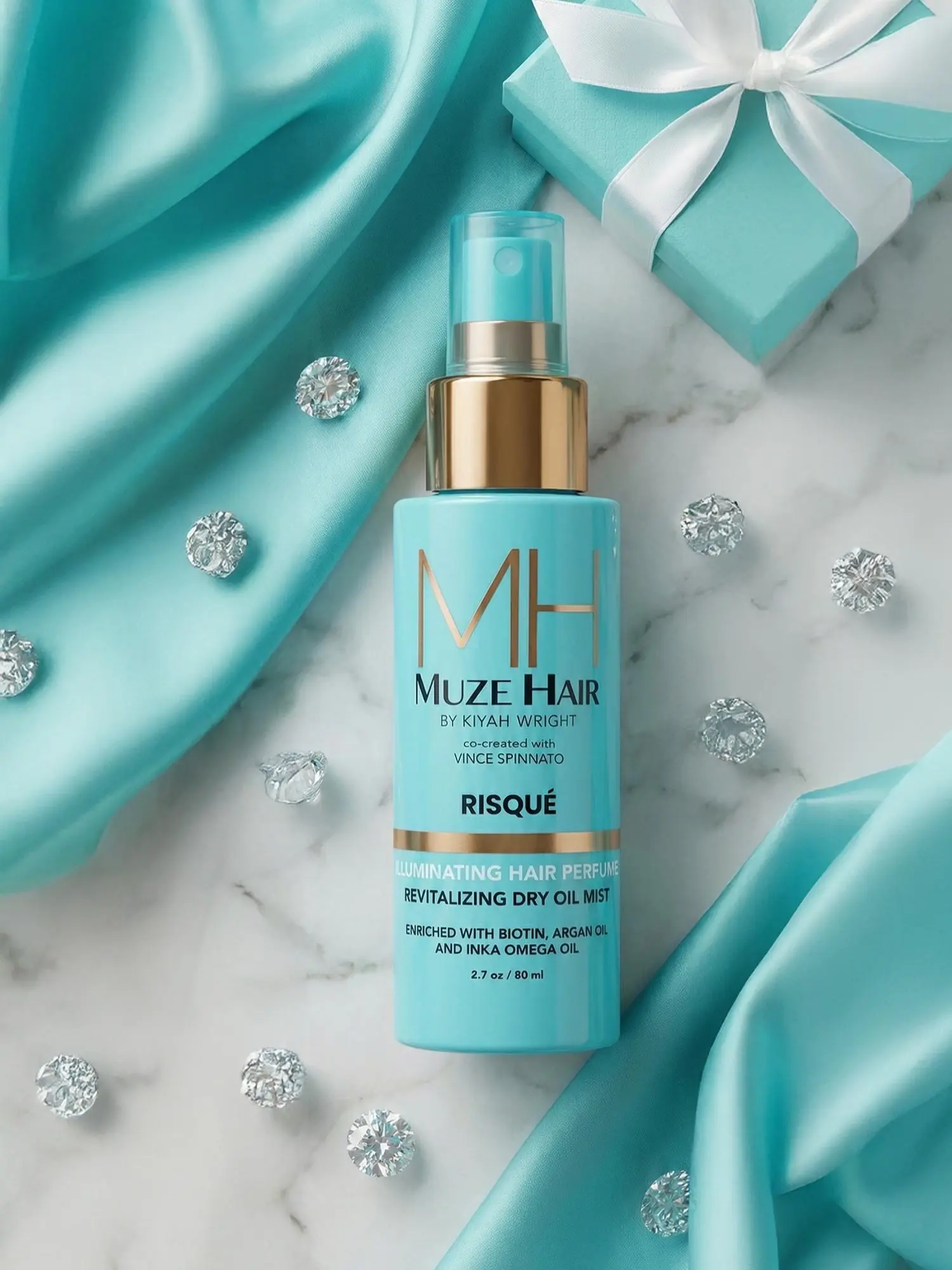 Muzehair Parfume  Oil  Spray RISQUE