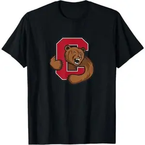 Cornell Big Red Apparel Neutral Bear Icon T-Shirt