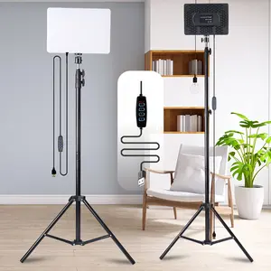 LED Video Lighting Kits , with 63 inch Extendable Tripod ，10 inch Led Video Light for Video Photography, Streaming, TikTok, Zoom, Vlogging Deck the Halls