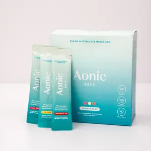 Aonic Race - Clean Electrolyte Hydration Powder | 2:1 Sodium Potassium, Magnesium Recovery Support | 30 Servings