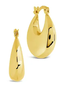 Brooklyn Chunky Tube Hoop Earrings