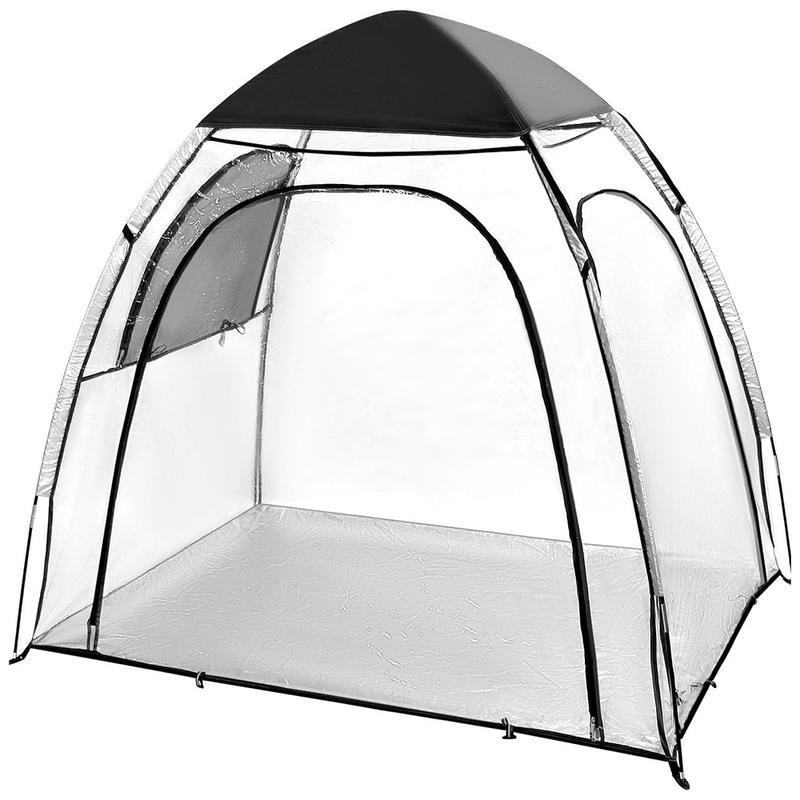 All-Weather Panoramic Bubble Tent: 360° View Instant Pop-Up Screen House with Carry Bag for Camping, Sports & Fishing
