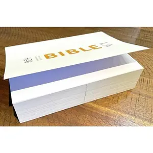 USED Book - La Bible TOB - Traduction œcuménique de la Bible, notes essentielles, souple, blanche by Traduction Œcuménique de la Bible (Hardcover) - french