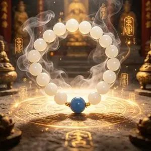 Blue Crystal Bracelet | Attract True Love