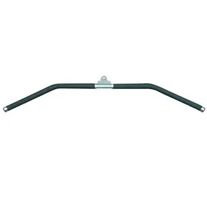 48" Lat Bar - Cable Attachment - Muscle D Fitness - Heavy Duty Grips, Pulldown Bar