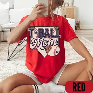 Gildan Ball Mom T-shirt,  Ball Mama Shirt, Baseball Season Tee, Gamme Day ball Mom Tee