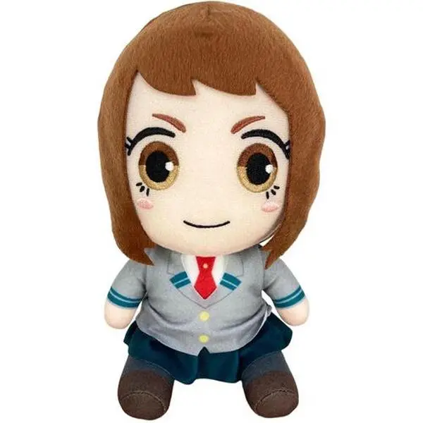 Great Eastern - My Hero Academia S2 7" Sitting Figurine Plush - Ochako Uraraka Seifuku (MHA) [COLLECTIBLES]