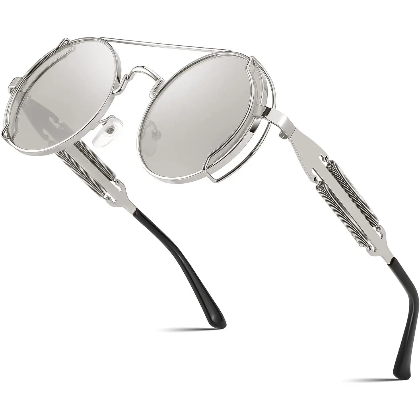 Silver Frame With White