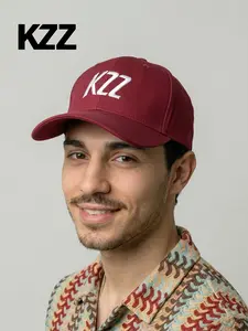 KZZ Logo Baseball Cap Unisex Couple's Style Ideal for Menswear and Hoodie Accessories Man