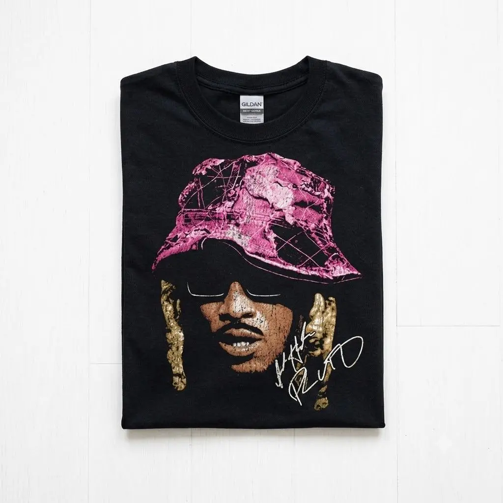 FutuRE Hendrix Graphic T-Shirt, Hiphop Clothing Rapper Merch Shirt, Unisex Gift for Fans Womenswear Top