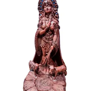 Brigid Alter Statue - Celtic Goddess - Elegant Traditional Design - High-Quality Craftsmanship - Ideal for Home Decor & Spiritual Altar Ornaments Religious