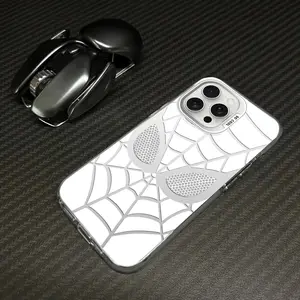 Classic Stylish Grid Pattern Hard Phone Case for iPhone 13 to 17 Pro Max Slim Sturdy Shockproof Anti Drop Streetwear Fashion Protective Case for Daily Use