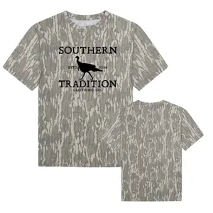 Mossy Oak Greenleaf Turkey Mossy Oak Tee, Camo Pattern Men's T-shirt, Size S-5XL, Camo 3D T shirt, Gift For Him or Her