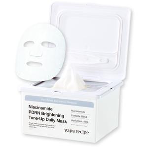 Papa Recipe Niacinamide PDRN Brightening Tone-Up Daily Mask (30 Sheets)