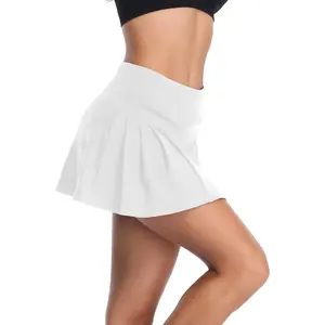 Rainbow Tree Womens Tennis Skirt Pleated Workout Golf Skirts with Pockets Lightweight Skorts for Tennis Golf Running Yoga