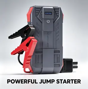 HPBS 4000A Peak 12V Portable Car Jump Starter, Battery Booster Pack for 10L Gas & 8L Diesel, Power Bank with USB & LED Light