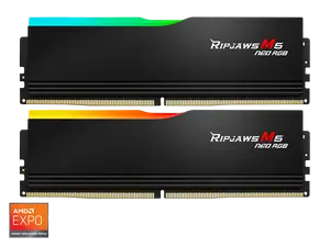 G.SKILL Ripjaws M5 Neo RGB Series 32GB (2 x 16GB) 288-Pin PC RAM DDR5 6000 (PC5 48000) Desktop Memory