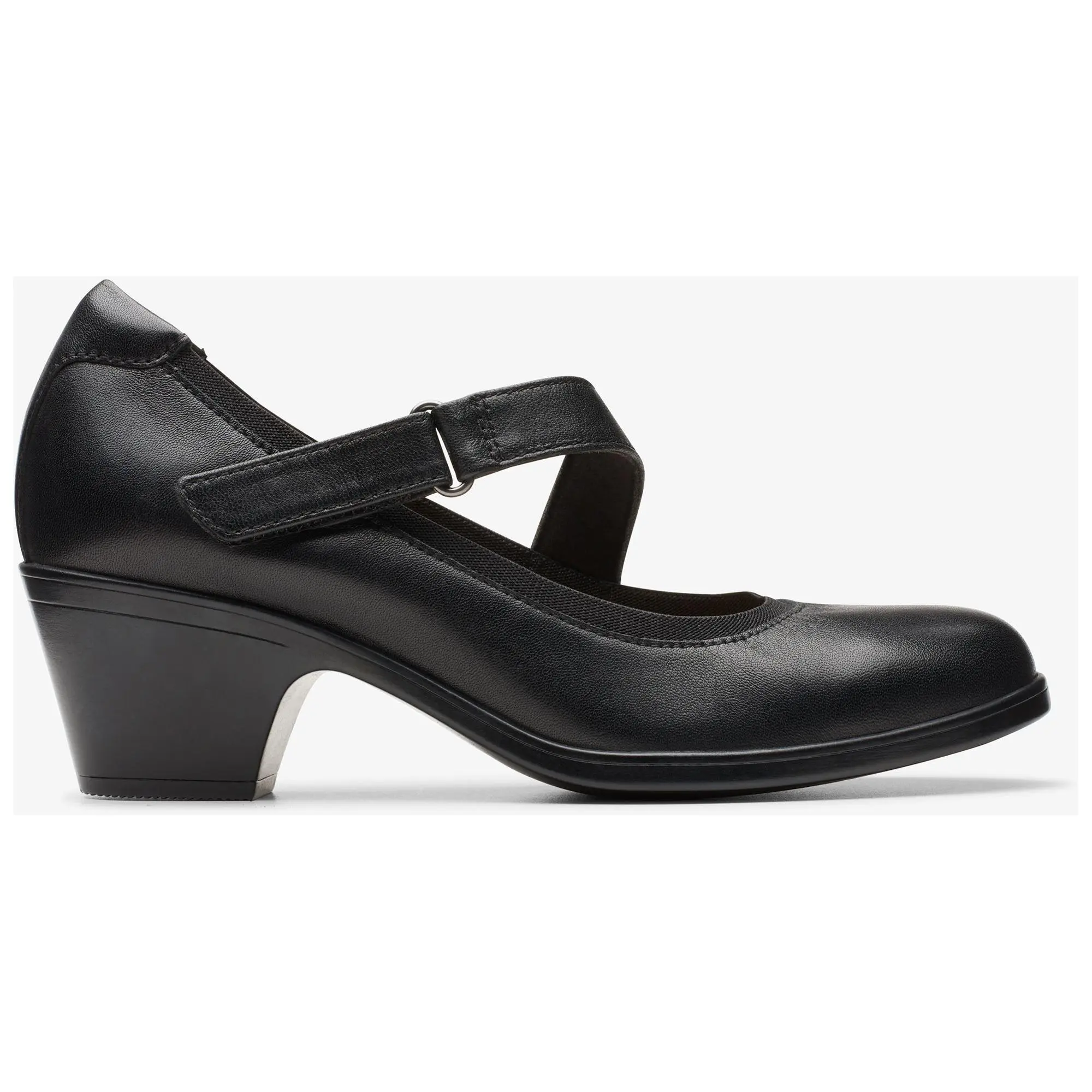 Clarks Collection Leather Mary Jane Heel- Emily2 Mabel