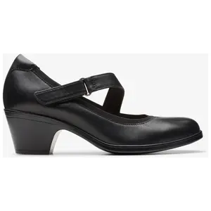 Clarks Collection Leather Mary Jane Heel- Emily2 Mabel