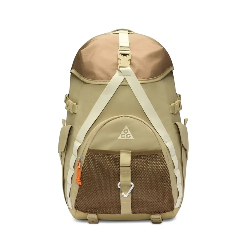 Nike ACG Daymax Backpack Hiking Backpack Khaki Tan HJ8178-297 for Outdoor Adventures