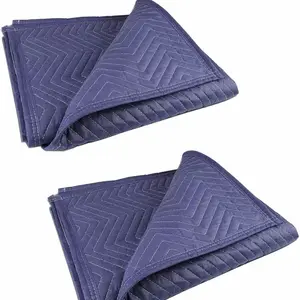 Mantas de Mudanza 40" x 72" Mantas de Embalaje Resistentes para Mudanzas y Envíos Envoltura Gruesa de Muebles para Suministros de Mudanza Mantas Acolchadas Profesionales para Envíos