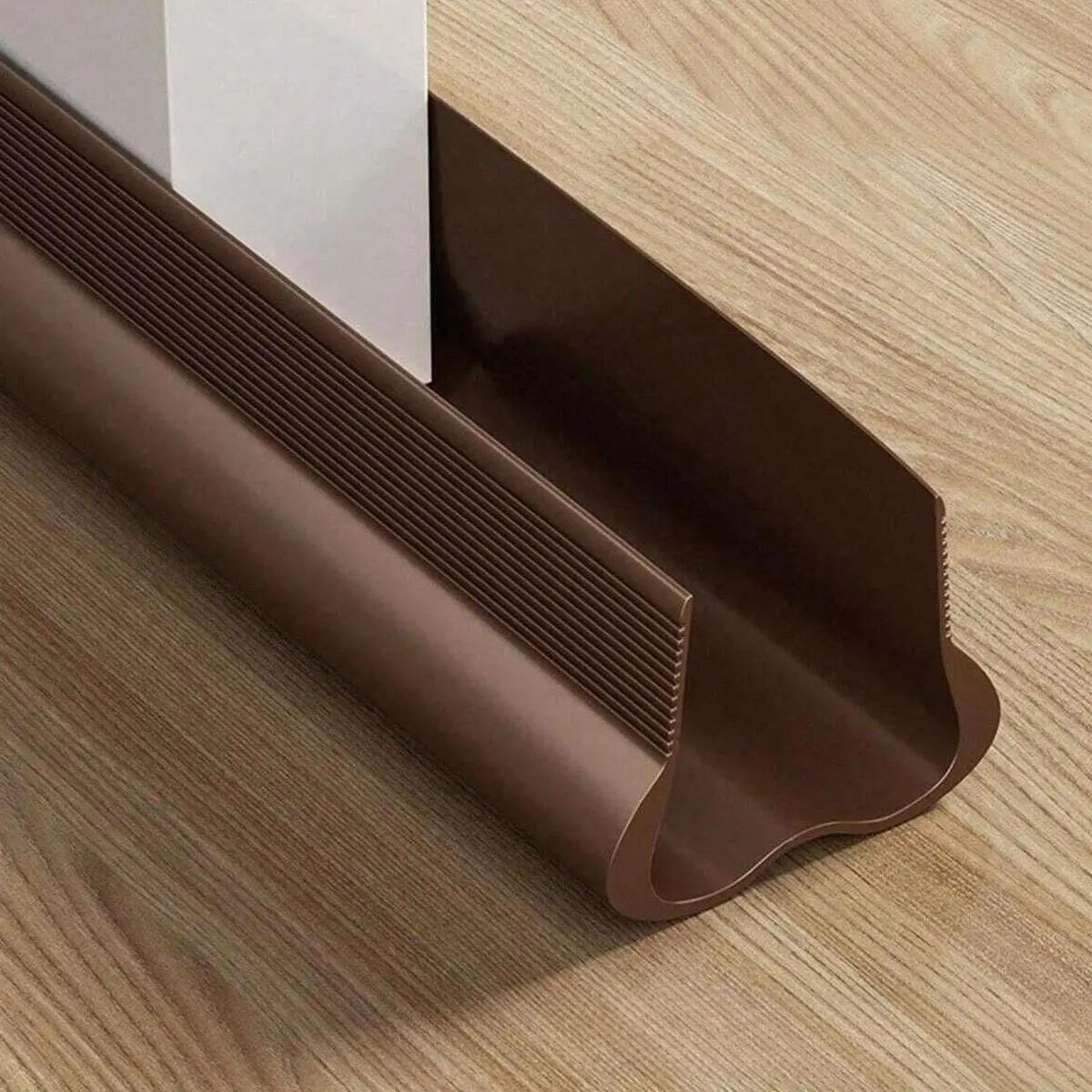 Yitap Quiet Noise-Reducing PVC Door Seal Strip, 36.6 Inch Bottom Gap Blocker, Windproof, Air Conditioning Room, Bedroom, Easy Installation