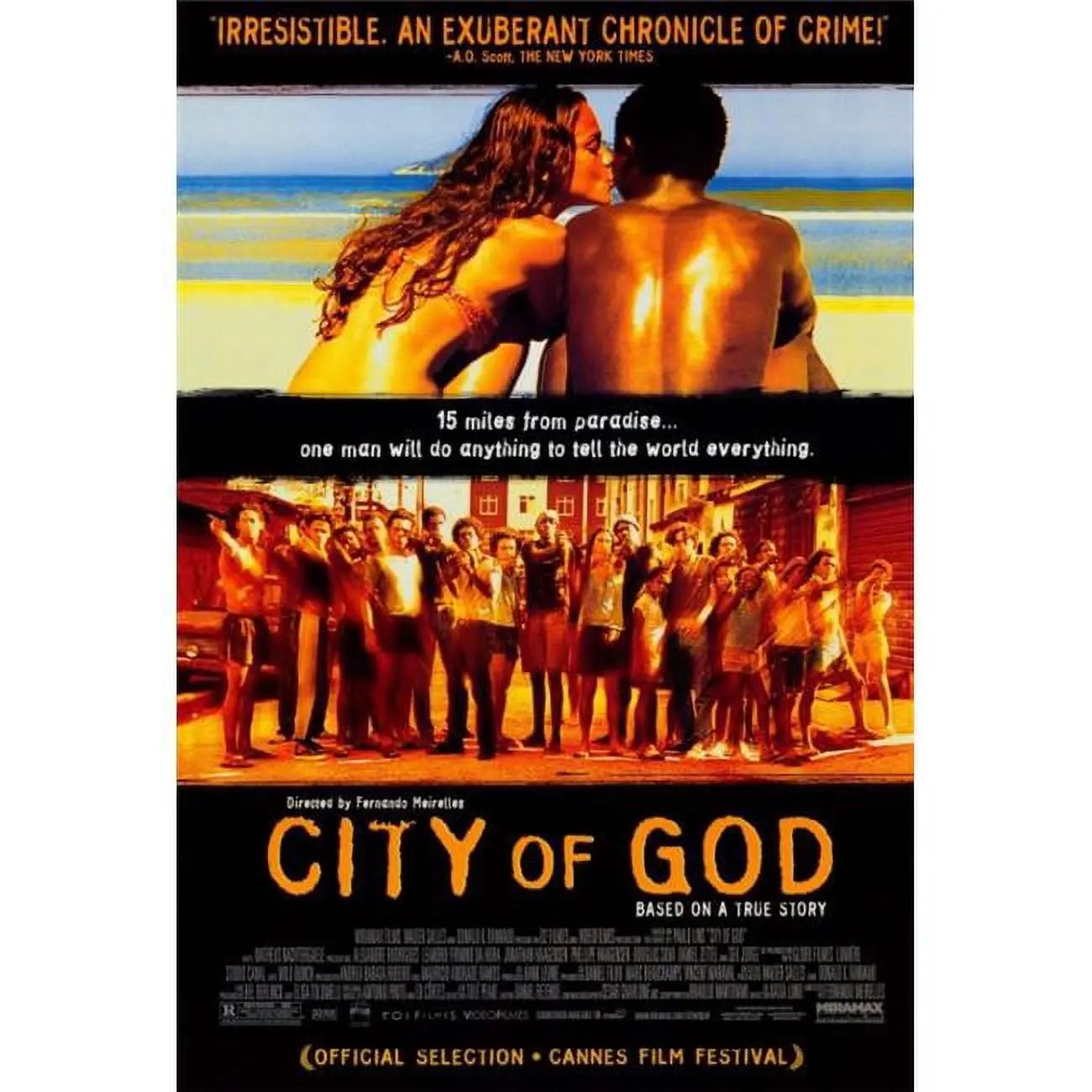 City of God Movie Poster Print (27 x 40)
