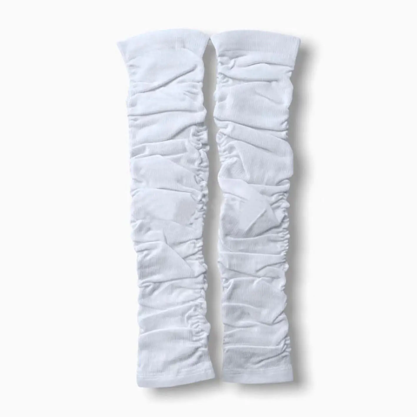 Pre-Scrunched Football Players' Sports Socks - Breathable Athletic Footwear for Competitive Games