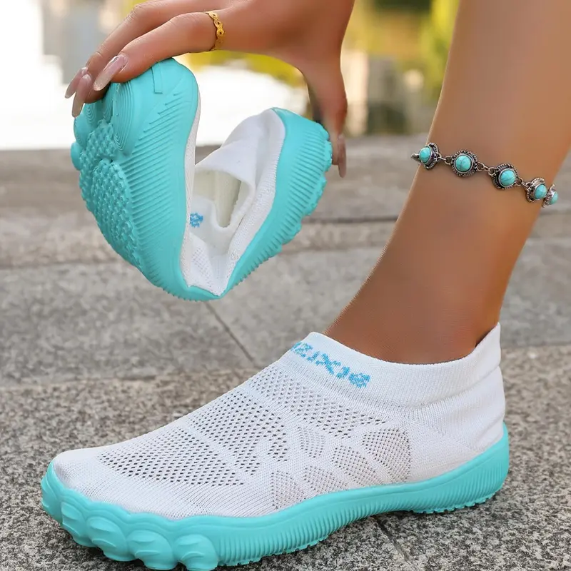 Women's Solid Color Breathable Quick Drying Water Shoes, Water Footwear, Casual Comfortable Sports Shoes for Outdoor Beach Creek, Five Finger Shoes, Hiking Water Shoes, Lightweight Watershoes