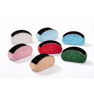 GLITZ & GLAM Half Moon Makeup Brush Holder