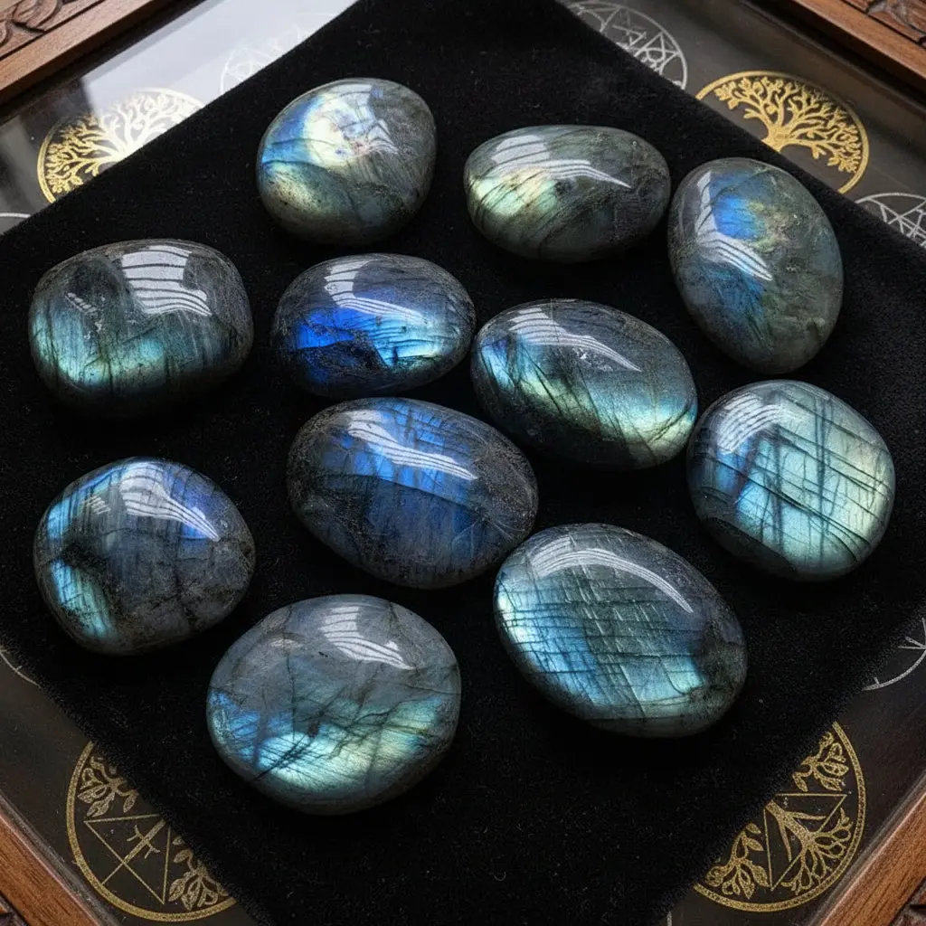 Raw Moonstone Crystal Stones – Natural Rough Moonstone Specimens (100g, 2–3 Pieces)