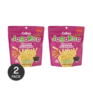 CALBEE JAGARICO Japanese Potato Sticks - Seaweed Flavor (2 Packs) | Crunchy Snack | Viral TikTok Treat