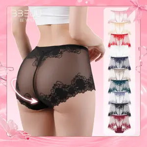 BBEUU 5 PCS Ladies Silk Lace Handmade Panties