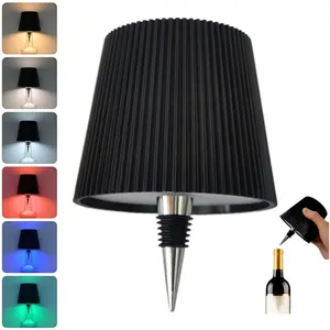 USB Rechargeable Desktop Lamp, Portable LED Bottle Cap Table Light, Touch Control Dimmable Night Light, Ideal for Outdoor Dining, Bedroom, Bar, Bedside