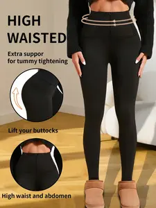 Women's High Waist Sharkbite Pants, Button Design, Suitable for Sports & Fitness, Tummy Control, Yoga Pants, Yoga Bottom, Comfortable Elastic, Outdoor Sport, High Waist Compression, Skinny Sports Leggings, High Waisted Leggings
