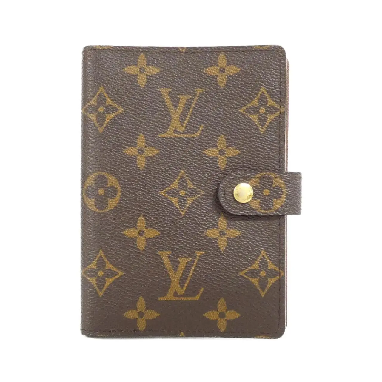 Pre-owned Louis Vuitton Canvas Small Leather Goods Monogram Agenda