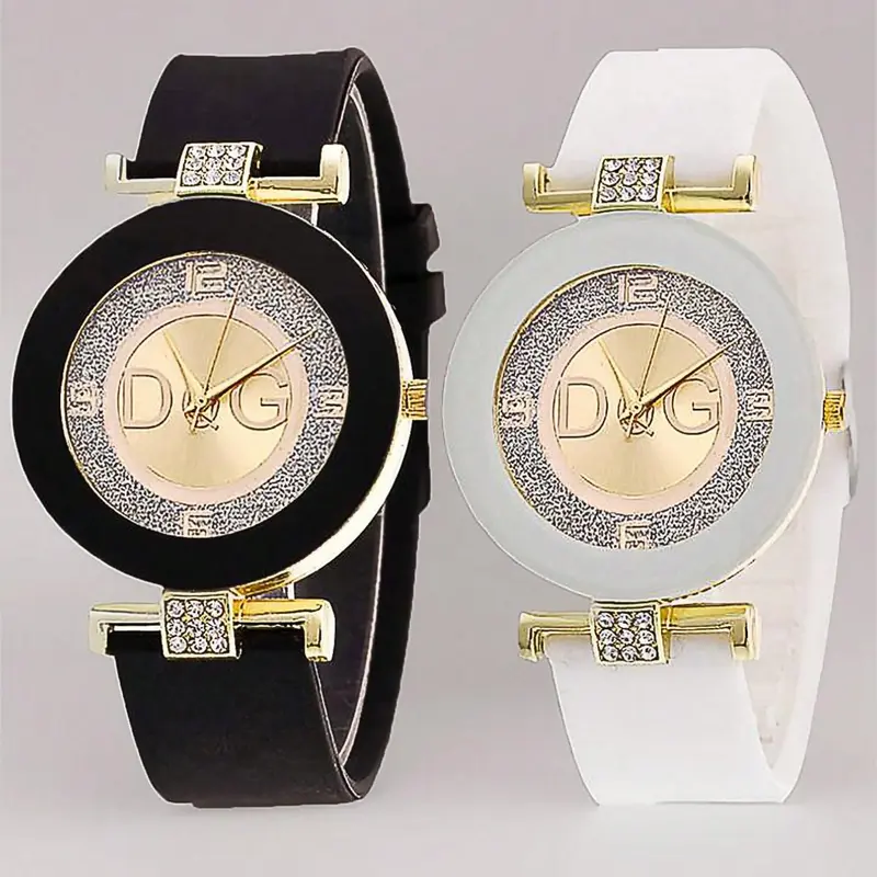 Women's Elegant Fashion Round Dial Analog Quartz Watch, with Rhinestone Decorated Bracelet Set, Trendy All-match & Exquisite Watch Set for Birthday Gift, Jewelry Watch Set, Fashionable Wristwatch Set
