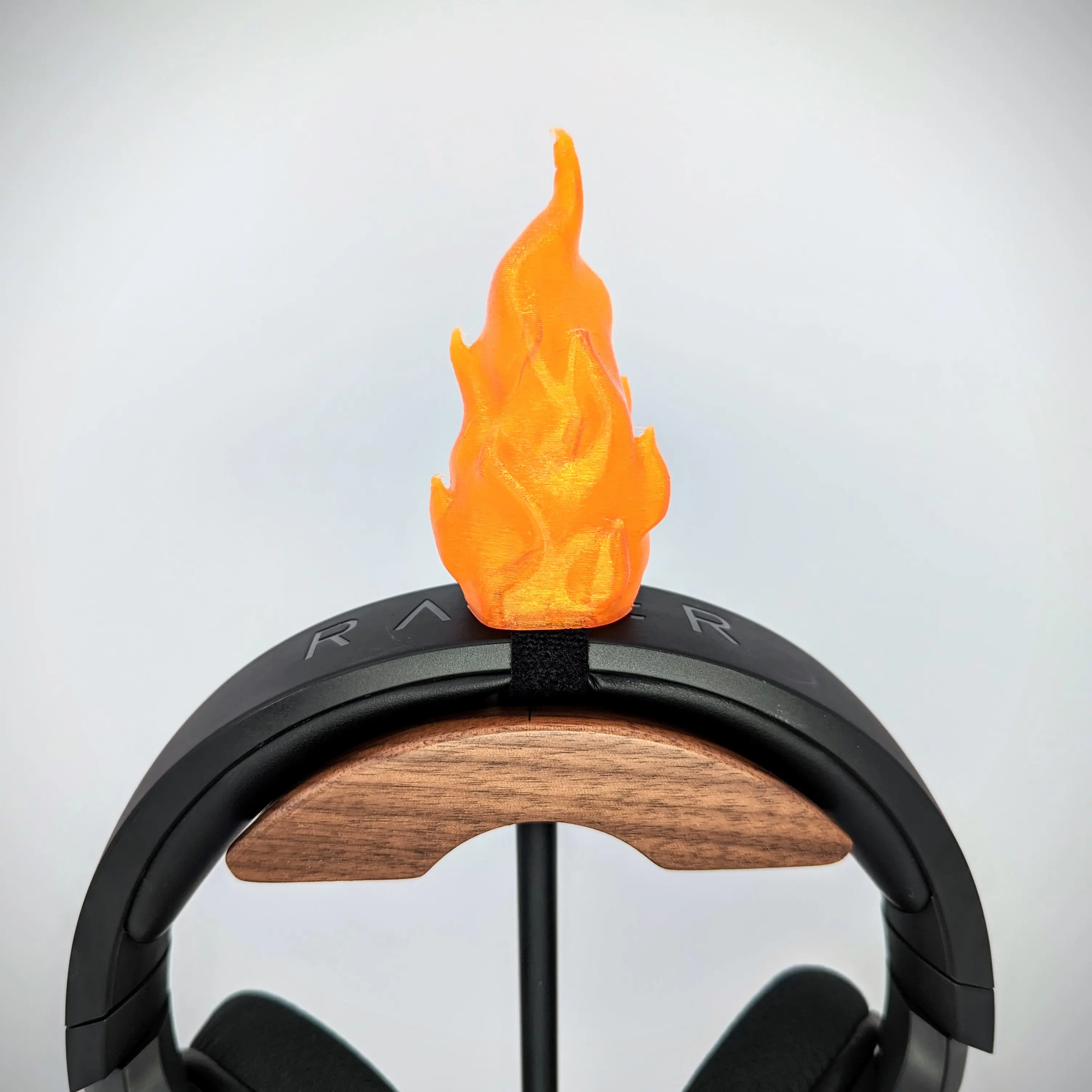 Flame Attachment Headphones | Cosplay Headband Costume Accessories