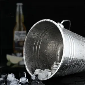Ice Bucket Beer Barrel Bar Ktv Ice Cube Bucket Wine Bucket Party Champagne Bucket Small Water Bucket, Perfect for Parties and Events