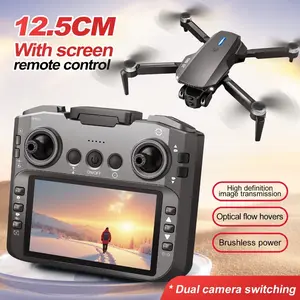 4K Dual Cameras, Brushless Motors,Dual Batteries,One-Key Takeoff & Landing,Foldable Drone — Ideal for Beginners
