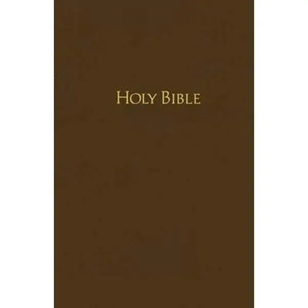 USED-Holy Bible: New King James Version Brown Pew Bible by Thomas Nelson Publishers (Hardcover)