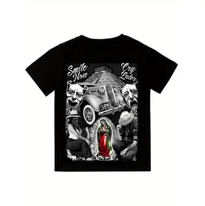 [100% Cotton] Aztec Graphic T-Shirt For Men 100 Cotton Comfortable Hip Hop Streetwear With Vibrant Print And All Season Wear Golf Gift T-Shirt For Men And Women  Golf Gift T-Shirt For Men and Women