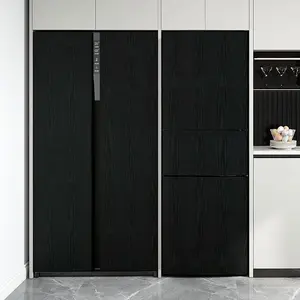 Wood Grain Stickers, 1 Roll, Retro Wood Grain Furniture Renovation, PVC Self-Adhesive Wallpaper, Suitable for Wardrobes, Cabinets, Tables, Refrigerator, Doors